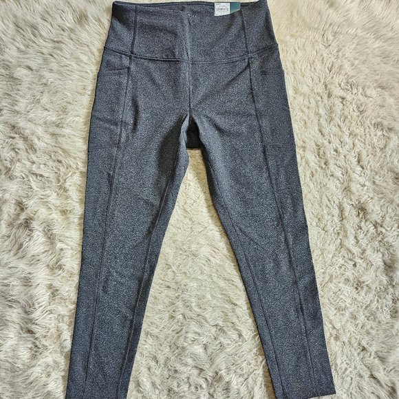 NWT Tek Gear Women's Gray Shapewear 7/8 Legging High Rise Pants Size M - Picture 2 of 8